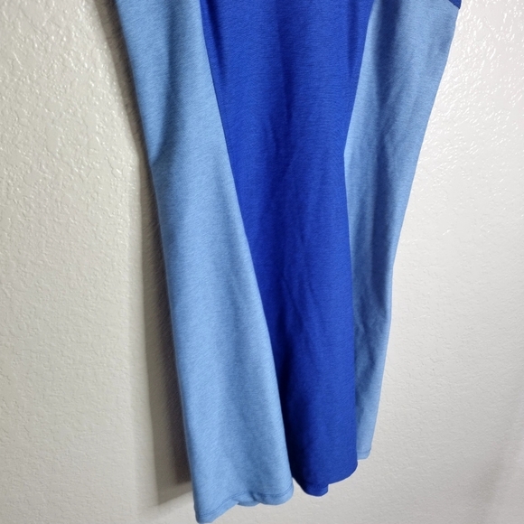 Outdoor Voices Blue Colorblock Athena Dress Sz S - Picture 4 of 9